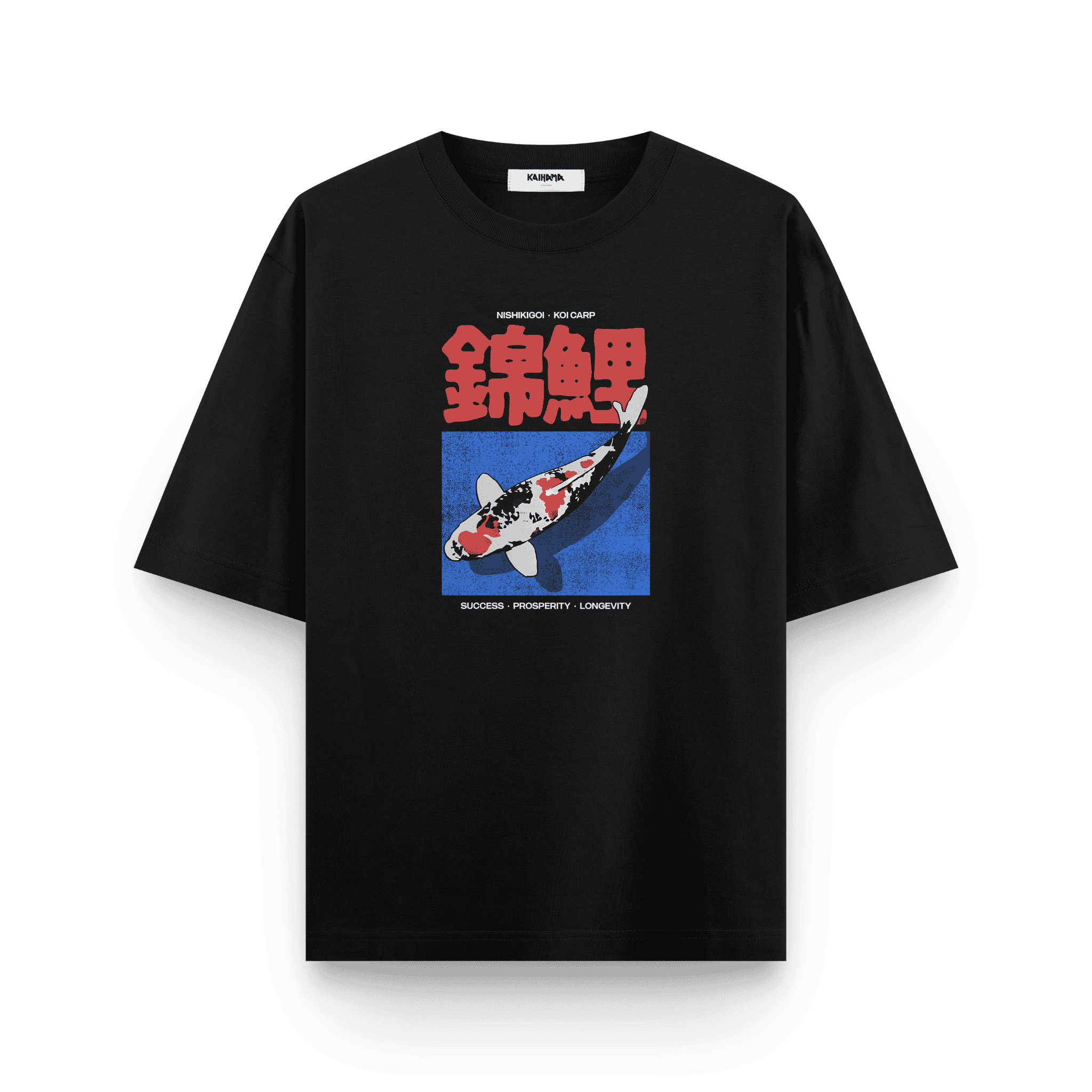 KOIAI/Tシャツ Nishikigoi Koi Carp Oversized T-Shirt by Kaihama