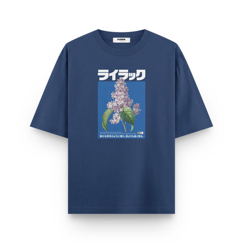 Lilac Bloom Oversized T-Shirt – Kaihama Studios