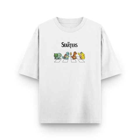 The Starters: Kanto Journey Oversized Tshirt by Kaihama