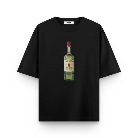 Jameson Bottle Oversized T-Shirt – Irish Spirit Edition