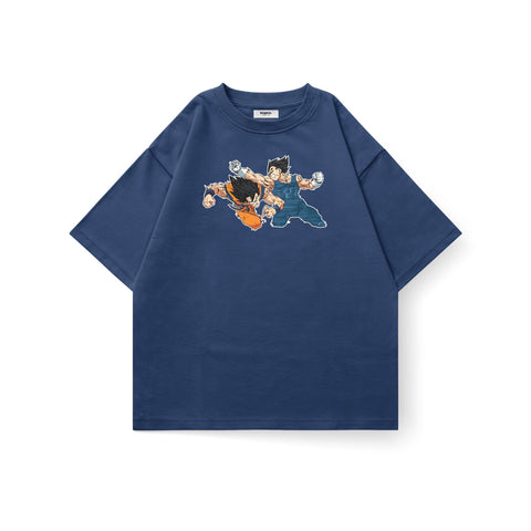 Saiyan Rivalry Oversized T-Shirt - Kaihama