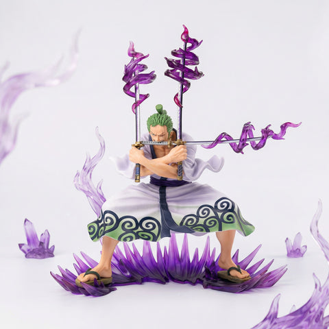 Roronoa Zoro – Purple Aura Three Sword Style (20 CM) Collectible Figure - Kaihama
