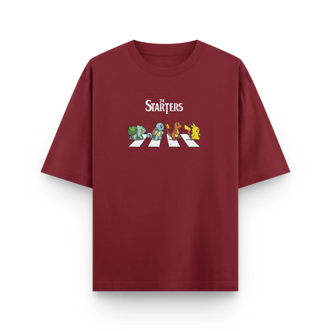 The Starters: Kanto Journey Oversized Tshirt by Kaihama