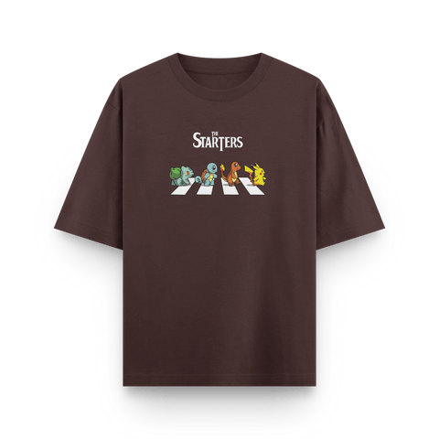 The Starters: Kanto Journey Oversized Tshirt by Kaihama