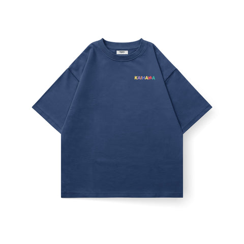 Kaihama You Need Therapy Too oversized T-shirt with bold text design, relaxed fit, and casual style on a plain background.