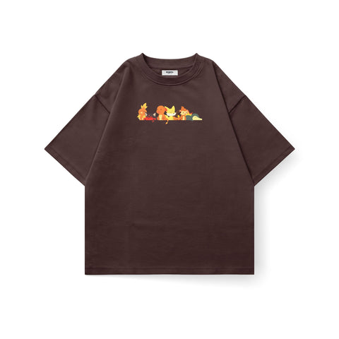 Pokemon Fire Squad Oversized T Shirt - Kaihama