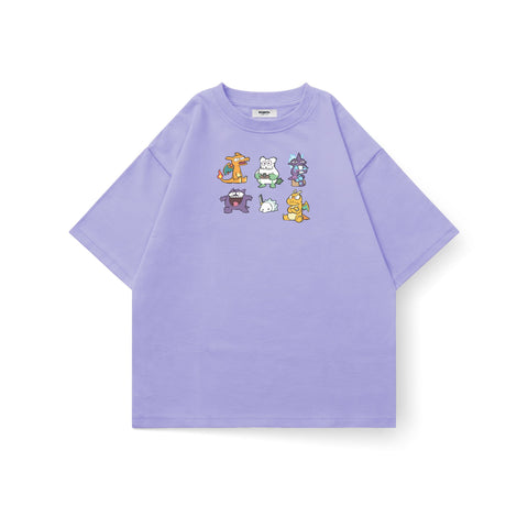 Pokemon Monsters Oversized T-Shirt