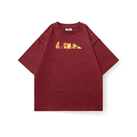Pokemon Fire Squad Oversized T Shirt - Kaihama