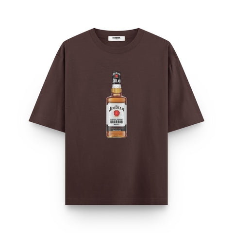 Jim Beam Bourbon Oversized T-Shirt by Kaihama