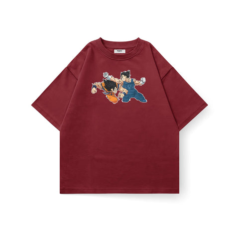 Saiyan Rivalry Oversized T-Shirt - Kaihama
