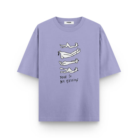 Yoga Is My Passion Oversized T-Shirt