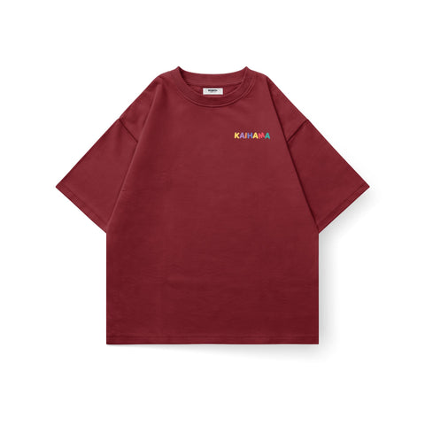 Kaihama You Need Therapy Too oversized T-shirt in soft fabric, featuring bold printed text on a casual, relaxed fit design.