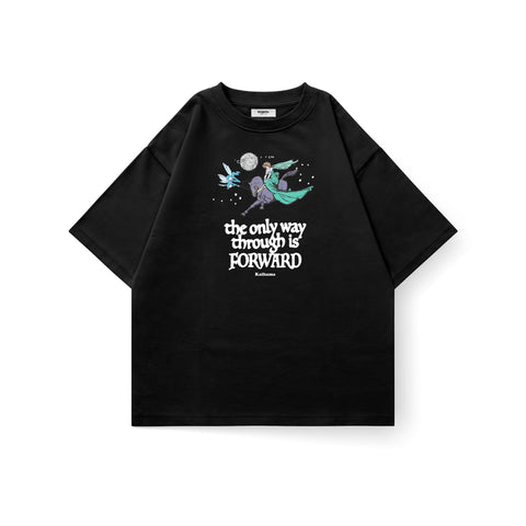 Forward Motion Oversized T-Shirt
