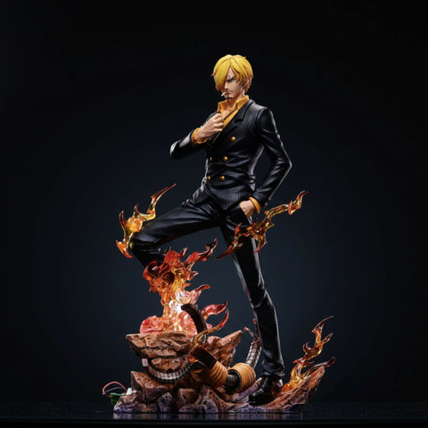 Sanji Fire Kick Figure 25 cm