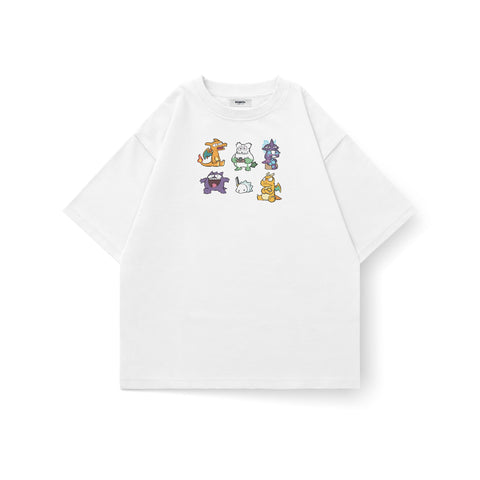 Pokemon Monsters Oversized T-Shirt