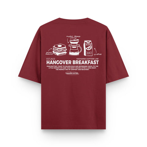 Hangover Breakfast Oversized T-Shirt - Kaihama
