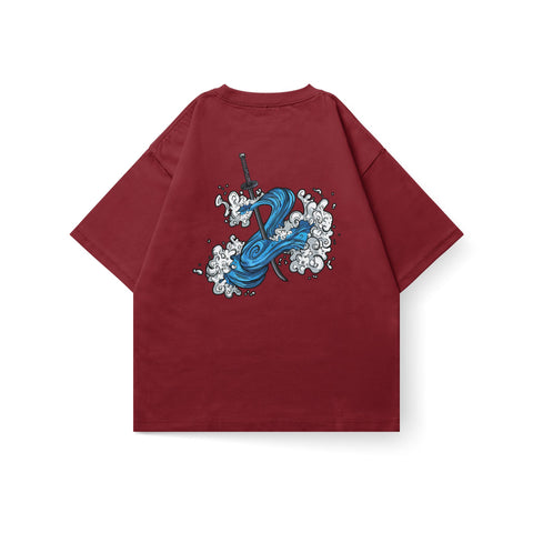 Tanjiro Water Breathing Oversized T Shirt