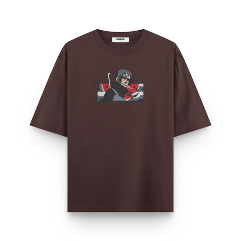 Itachi: The Silent Genjutsu – Oversized T-Shirt
