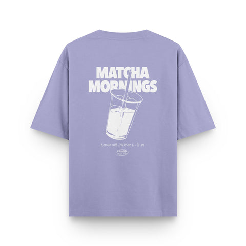 Matcha Mornings Oversized T-Shirt