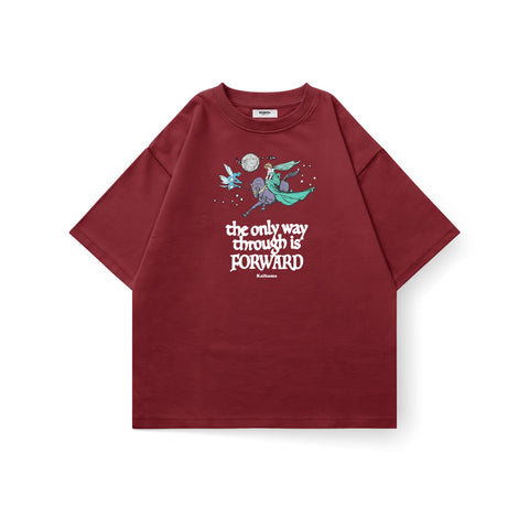 Forward Motion Oversized T-Shirt