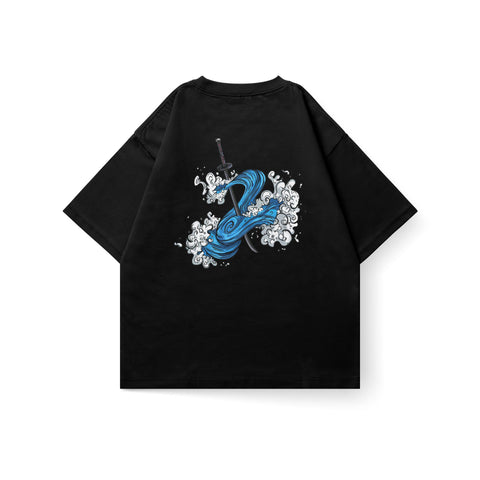 Tanjiro Water Breathing Oversized T Shirt