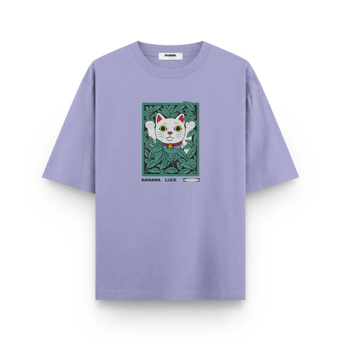 Lucky Maneki-Neko Oversized T-Shirt – Kaihama Edition