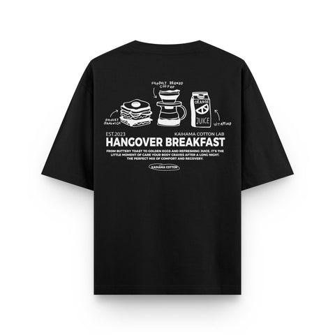 Hangover Breakfast Oversized T-Shirt - Kaihama