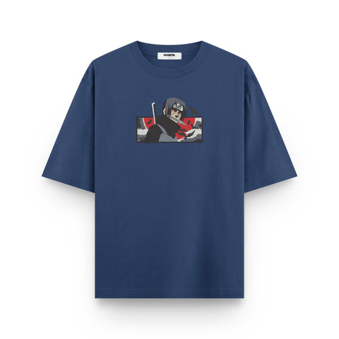 Itachi: The Silent Genjutsu – Oversized T-Shirt
