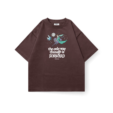Forward Motion Oversized T-Shirt