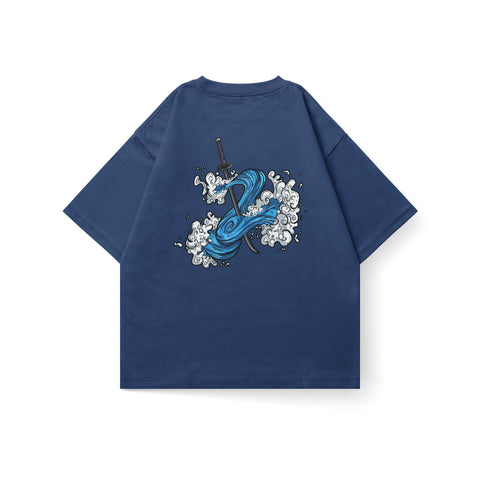 Tanjiro Water Breathing Oversized T Shirt