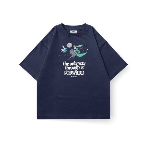 Forward Motion Oversized T-Shirt