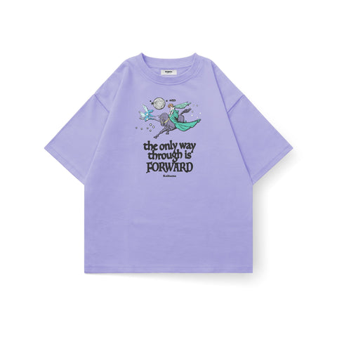 Forward Motion Oversized T-Shirt