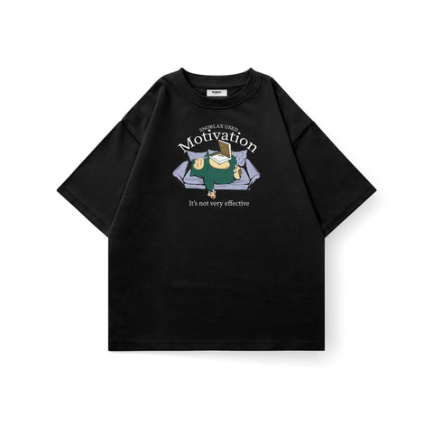 Snorlax Used Motivation Oversized T-Shirt - Kaihama