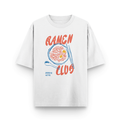 Ramen Club Oversized Tshirt by Kaihama