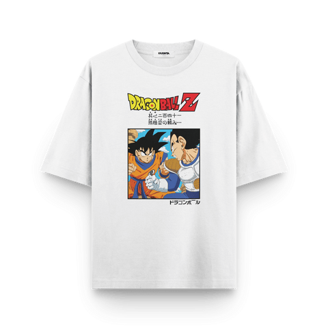 Saiyan Showdown Oversized Tshirt by Kaihama