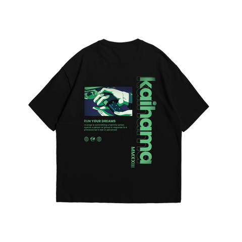Perspective Shift Oversized Tshirt - Kaihama