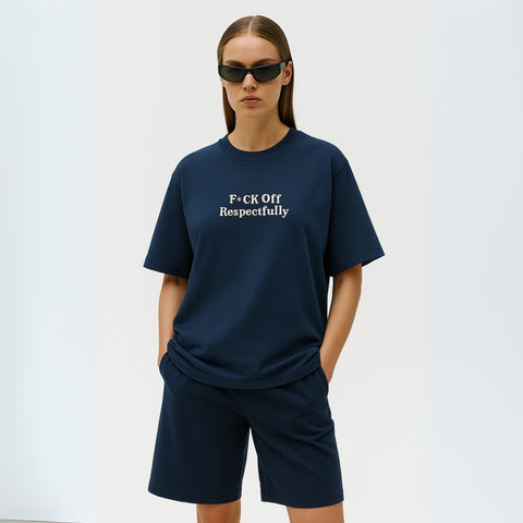 F*ck Off Respectfully Oversized T-Shirt by Kaihama