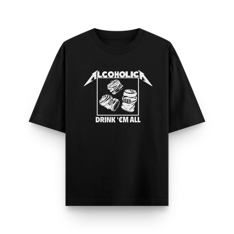 Alcoholica Oversized Tshirt by Kaihama