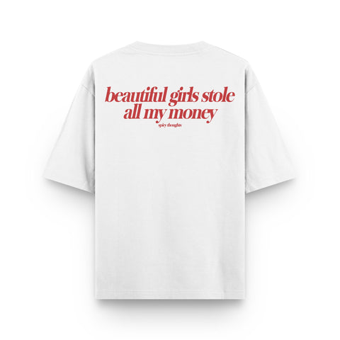 Bad Habits, Good Taste Oversized T-Shirt