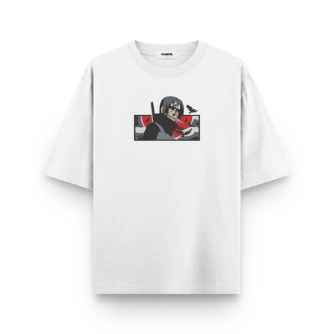 Itachi: The Silent Genjutsu – Oversized T-Shirt