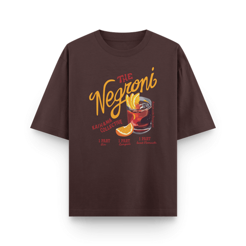 Negroni Nights Oversized Tshirt by Kaihama - Kaihama