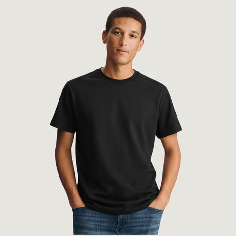 Classic Regular Fit Combed Cotton Tshirt - Kaihama