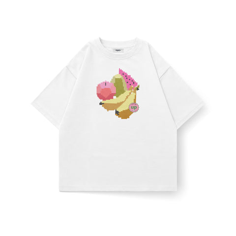 Fruits Pixel Oversized T-Shirt