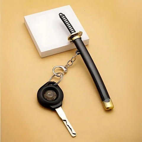 Mini Sword-Style Collectible Keychain for Fans & Cosplay Accessories