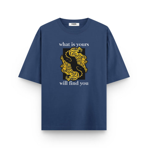 What Is Yours Will Find You Oversized T-Shirt – Kaihama Studios - Kaihama