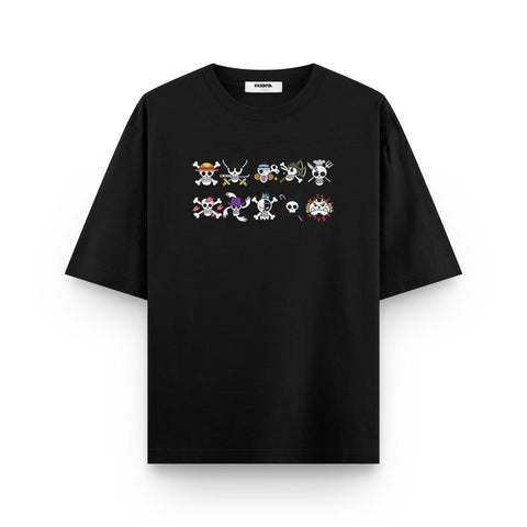 Pirate Crews from One Piece Oversized Graphic Tee