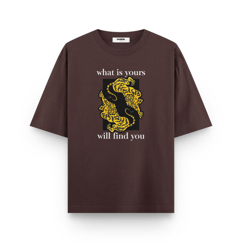 What Is Yours Will Find You Oversized T-Shirt – Kaihama Studios - Kaihama