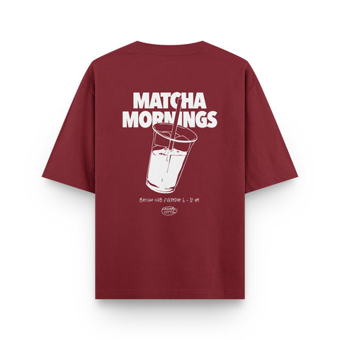 Matcha Mornings Oversized T-Shirt