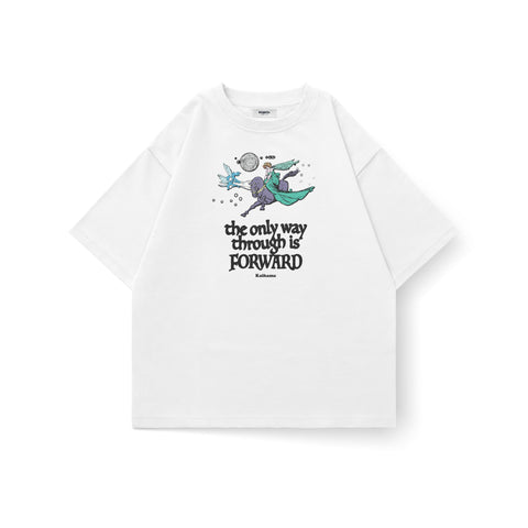 Forward Motion Oversized T-Shirt