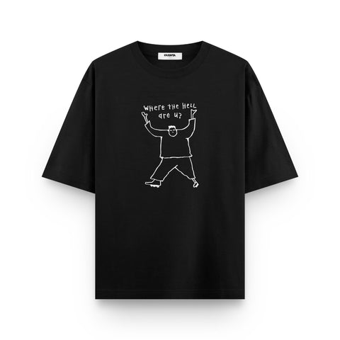 Where The Hell Are We? Oversized T-Shirt